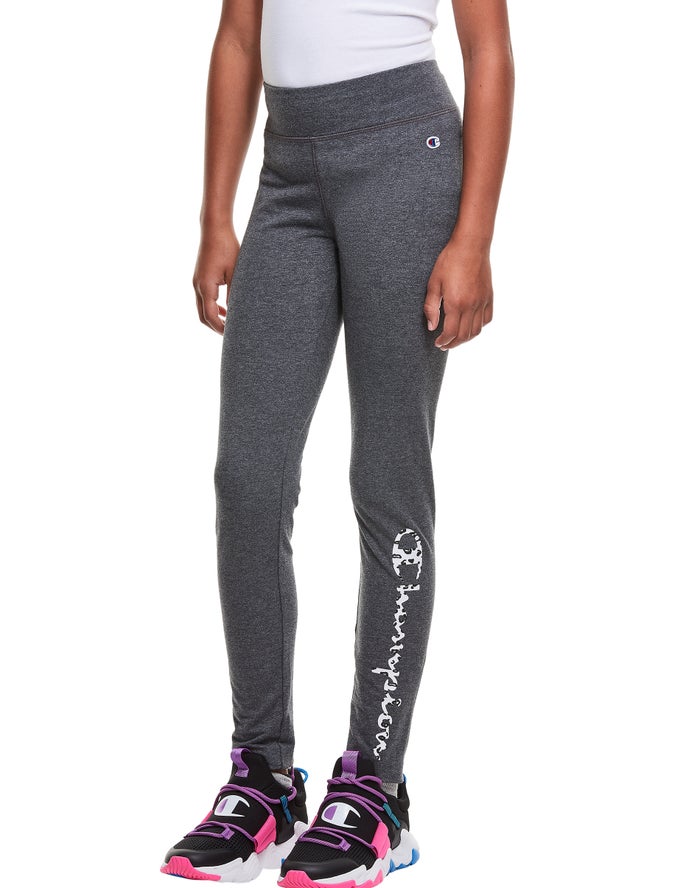 Leggings Champion Niña - Leopard Print ( Gris Oscuro ) 1670239-LF